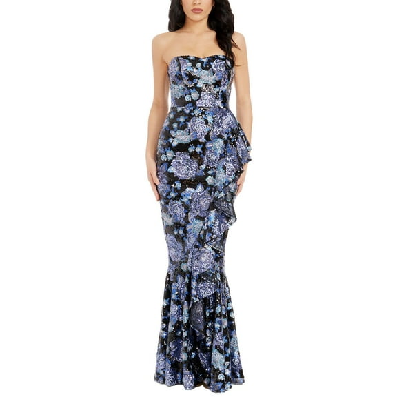 Dress the Population womens  Paris Mermaid Gown, s