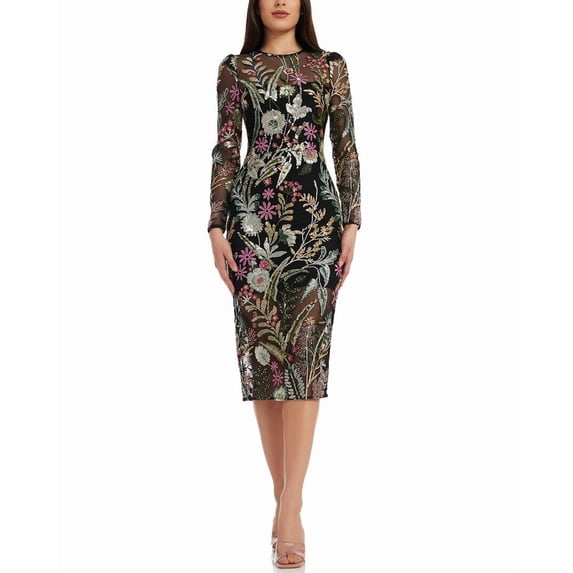 Dress the Population womens Sophia Sheath Dress, s