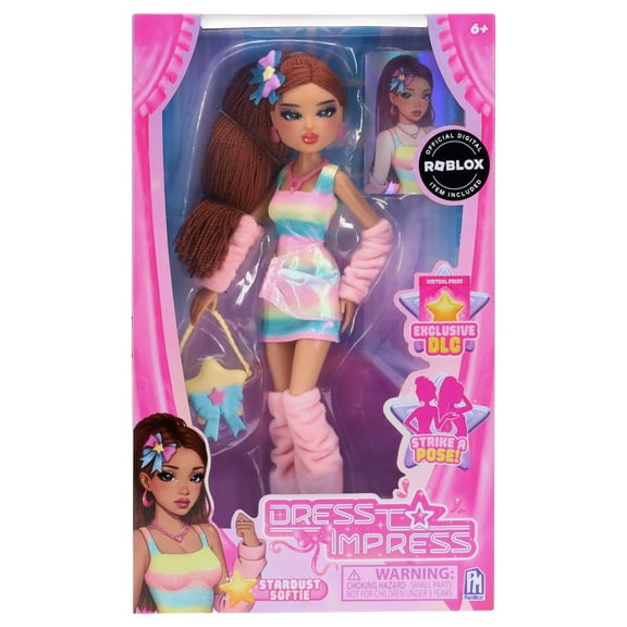 Dress to Impress - Stardust Softie Fashion Doll (12" Tall, Series 1) [Include DLC]