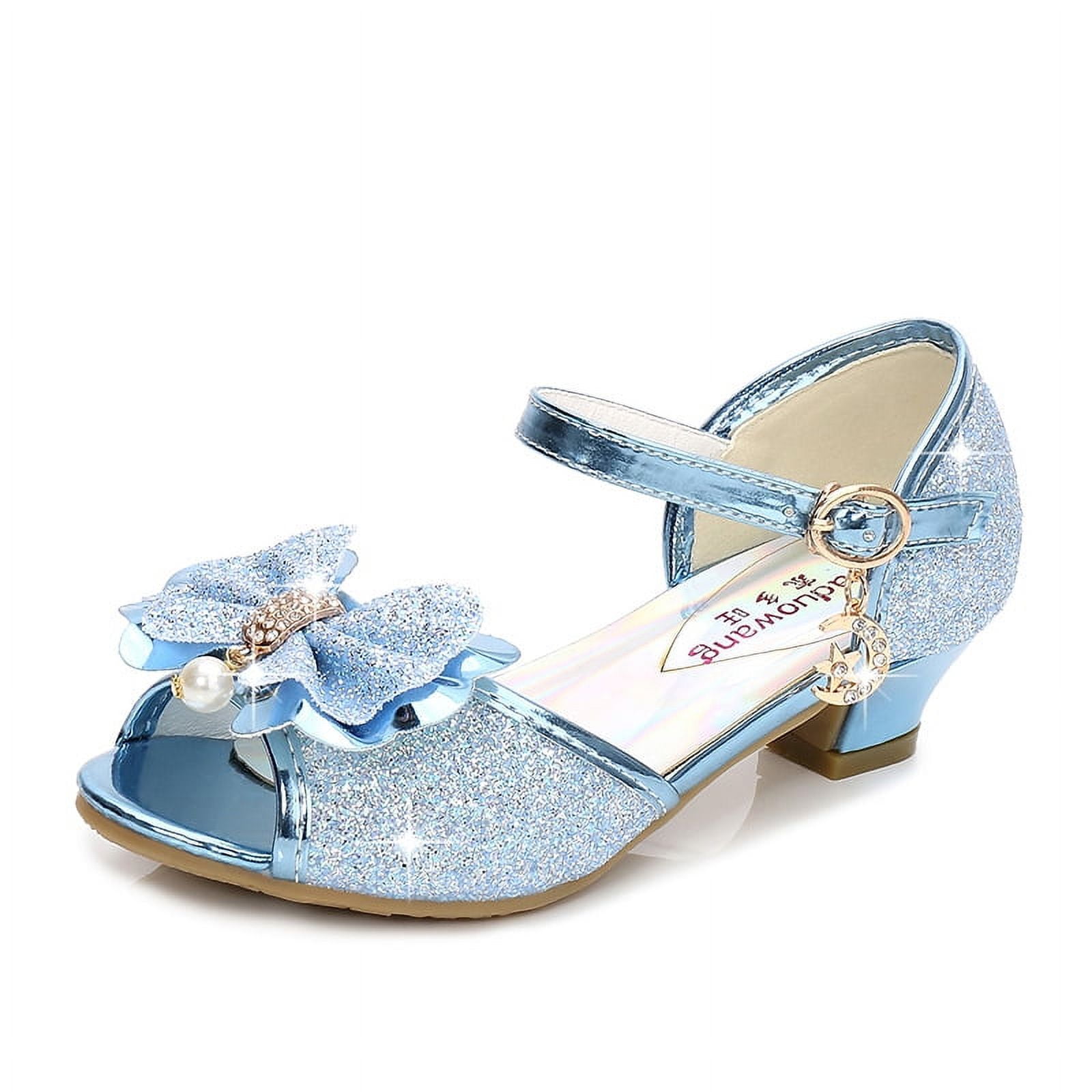 Dressup Pump Crystal Princess Dress Shoes (Toddler Girls & Little