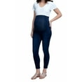 thumbnail image 1 of DressBarn Women's Clifton Maternity Seven 7 Slimmaker Ankle Skinny Jeans wit Dress - 2, 1 of 3