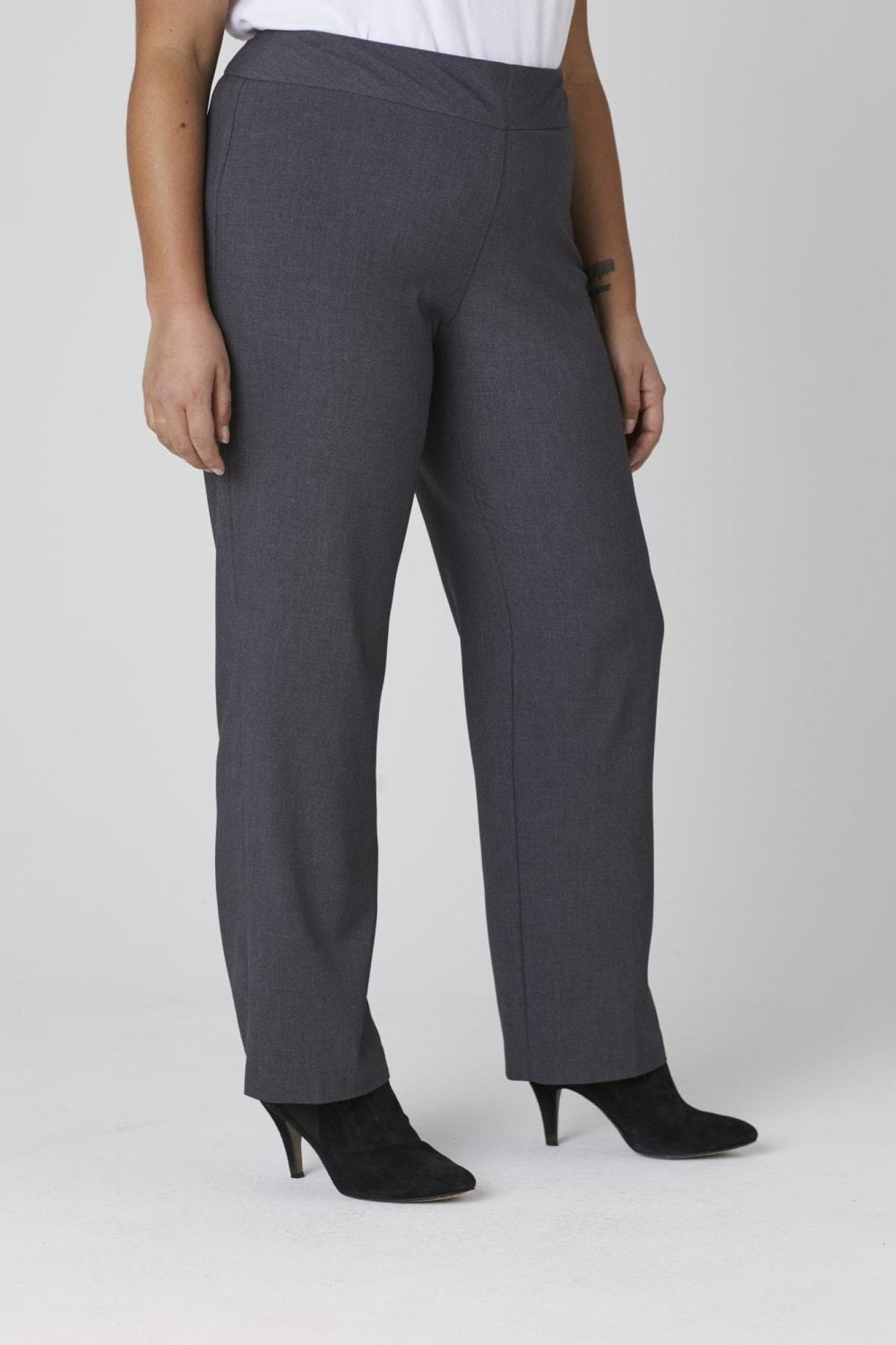 Roz & Ali Secret Agent Pull On Tummy Control Pants - Tall Length