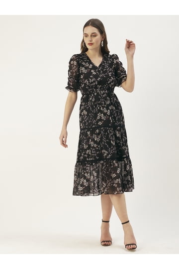 One Piece Dress Knee Length