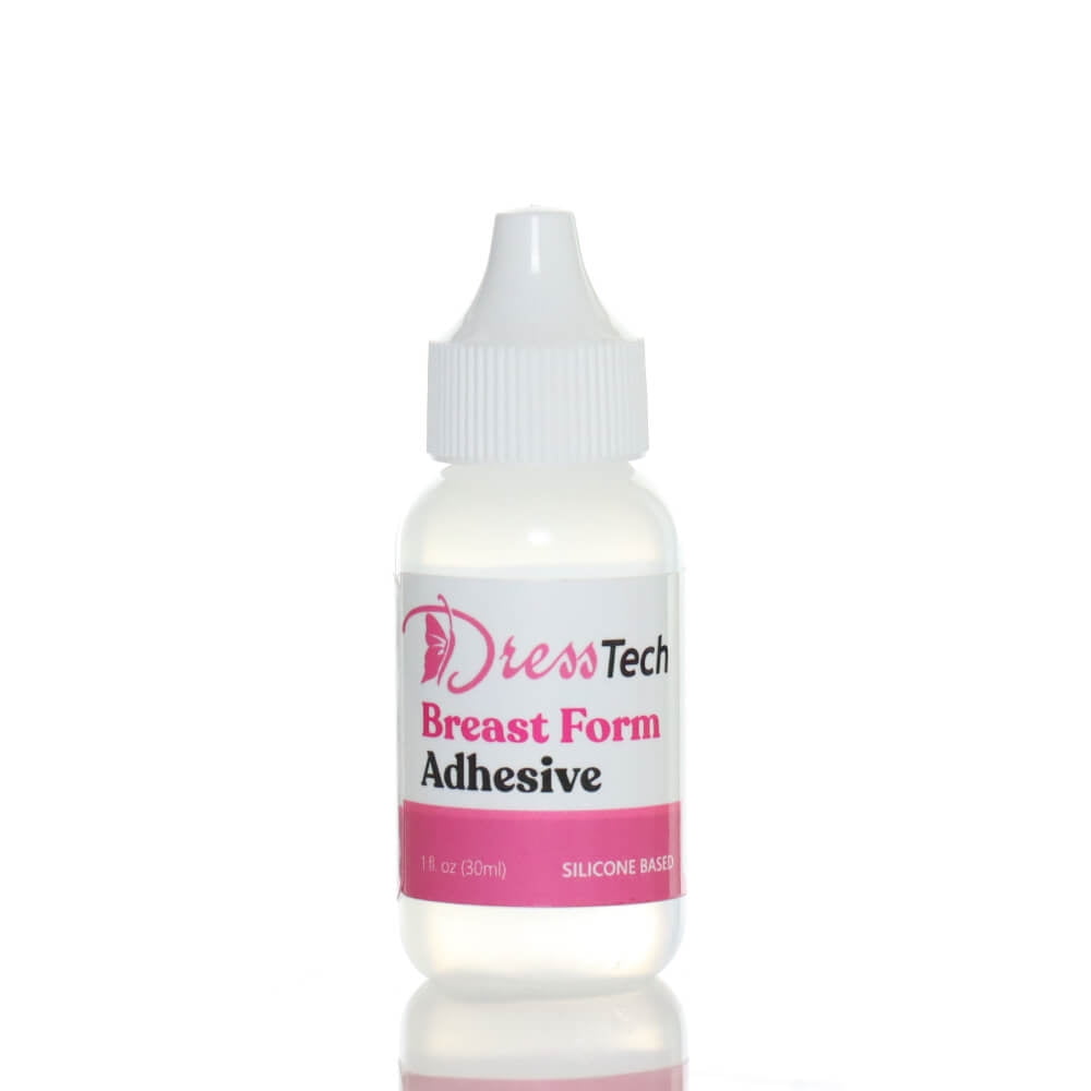 DressTech Silicone Breast Form Adhesive - Long Lasting, Medical-Grade ...