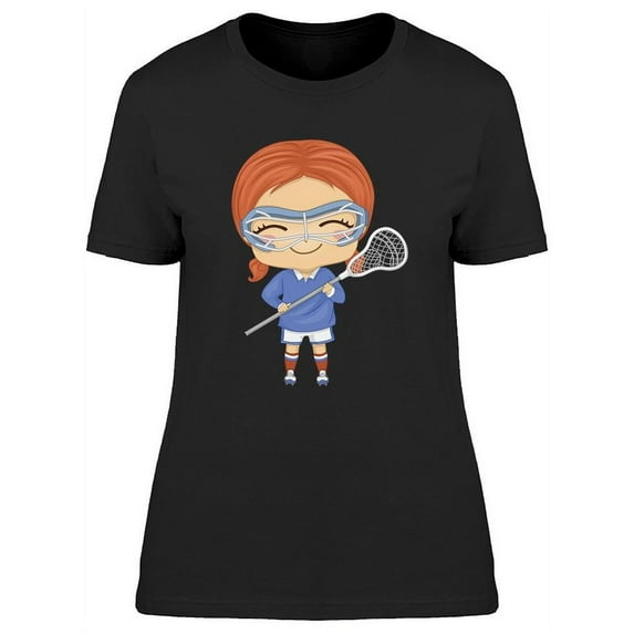 Dressed In Lacrosse Gear T-Shirt Women -Image by Shutterstock, Female XX-Large