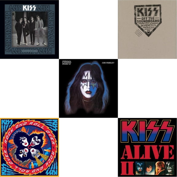 Kiss Off The Soundboard: Donington 1996 (Live) (3LP) & Dressed To Kill & Rock & Roll Over & Alive Ii & Ace Frehley