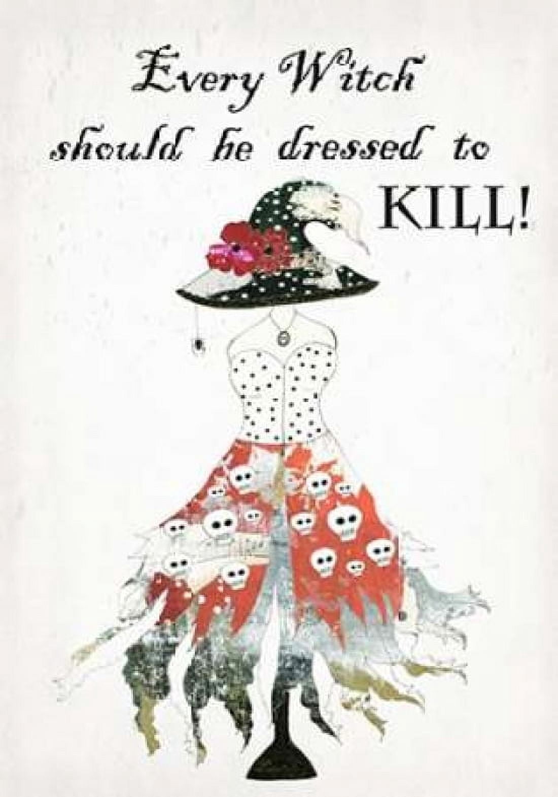 Dressed to Kill Canvas Art - Sarah Ogren (20 x 28)