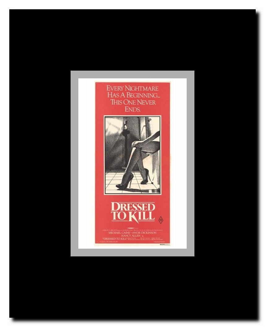 Dressed to Kill Framed Movie Poster