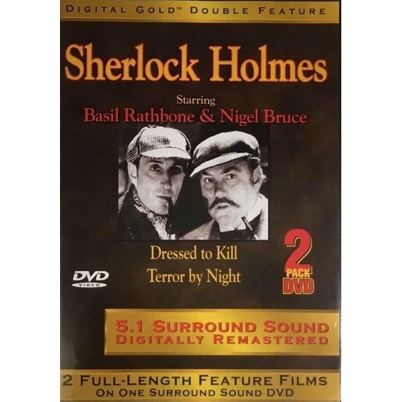 Dressed to Kill & Terror By Night DVD