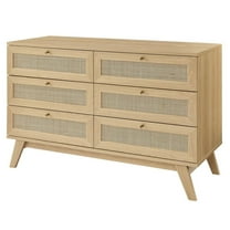 Dresser Drawer Chest, Brown Oak, Wood, Bedroom Living, Modern Contemporary HB35868