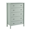 thumbnail image 1 of Dresser Drawer Chest, Green, Wood, Hotel Bedroom, Modern Contemporary, HB37720, 1 of 8