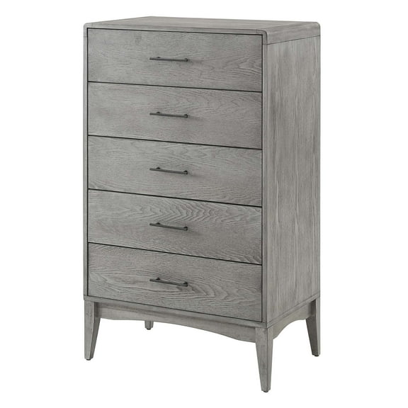 Dresser Drawer Chest Stand, Wood, Grey Gray, Modern Contemporary Urban Design, Bedroom Master Guest Suite Living Room