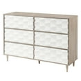 thumbnail image 1 of Dresser Drawer Chest, White Oak, Wood, Bedroom Living, Modern Contemporary HB35755, 1 of 9