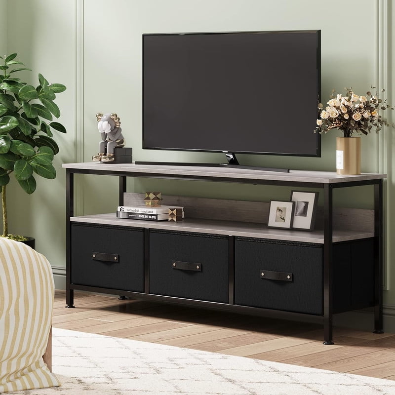 Dresser TV Stand 55 Inch Entertainment Center with Storage for Bedroom