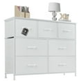 thumbnail image 1 of Dresser for Bedroom 7 storage Spaces, assembled wardrobe lockers, bedroom furniture lockers,kids dresser 7 Drawer, 1 of 26