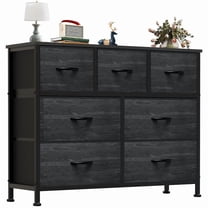 Dresser for Bedroom, Drawer Dresser Organizer Storage Drawers Fabric Storage Tower with 7 Drawers, with Fabric Bins,for Bedroom, Closet