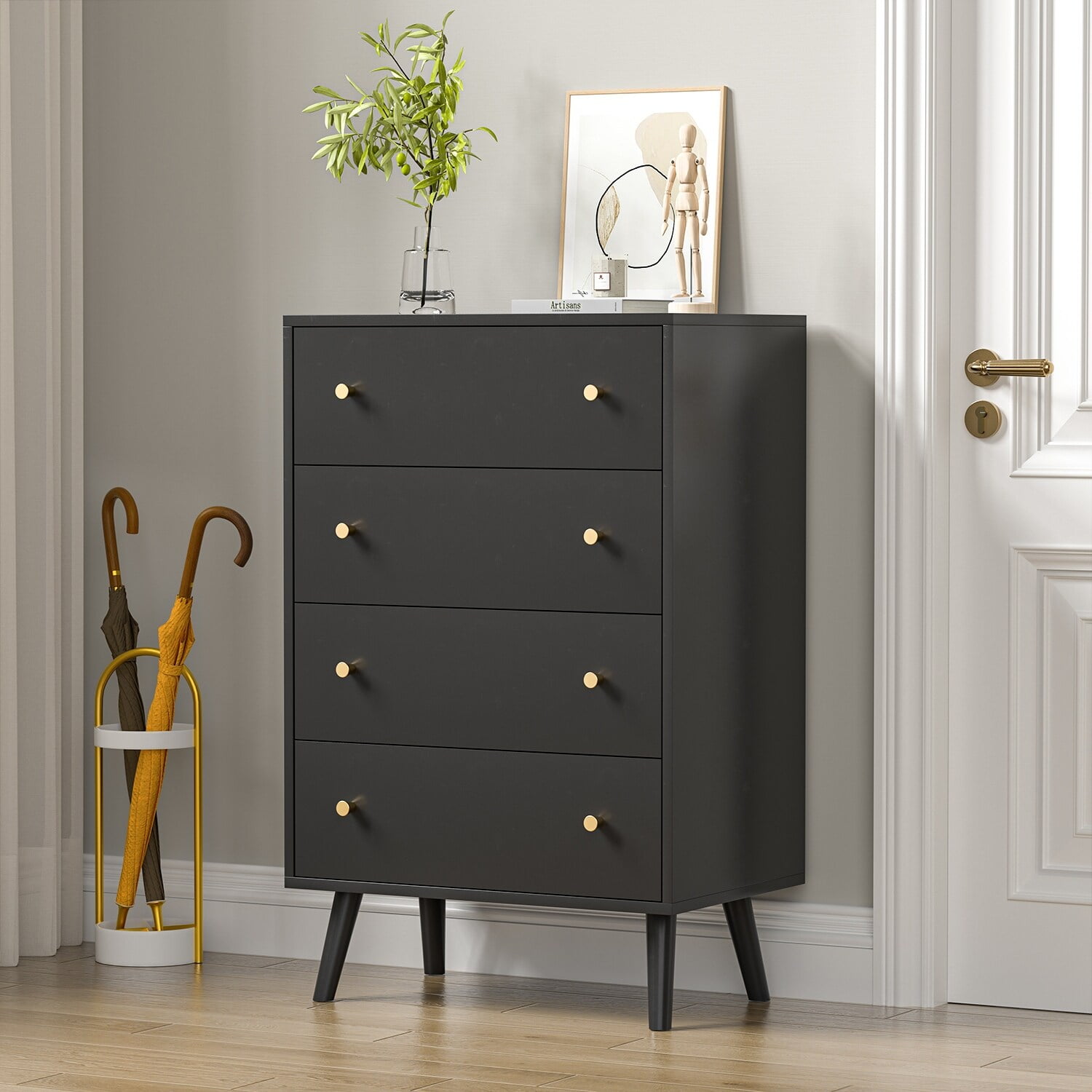 Evolur Parker double dresser Color White And Dove Grey Walmart