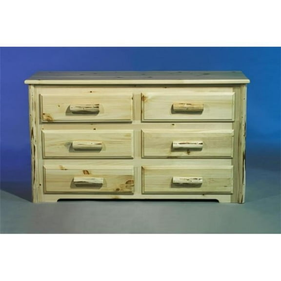 Dresser with 6 Drawers - Ready To Finish