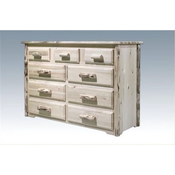 Dresser with 9 Drawer - Ready To Finish