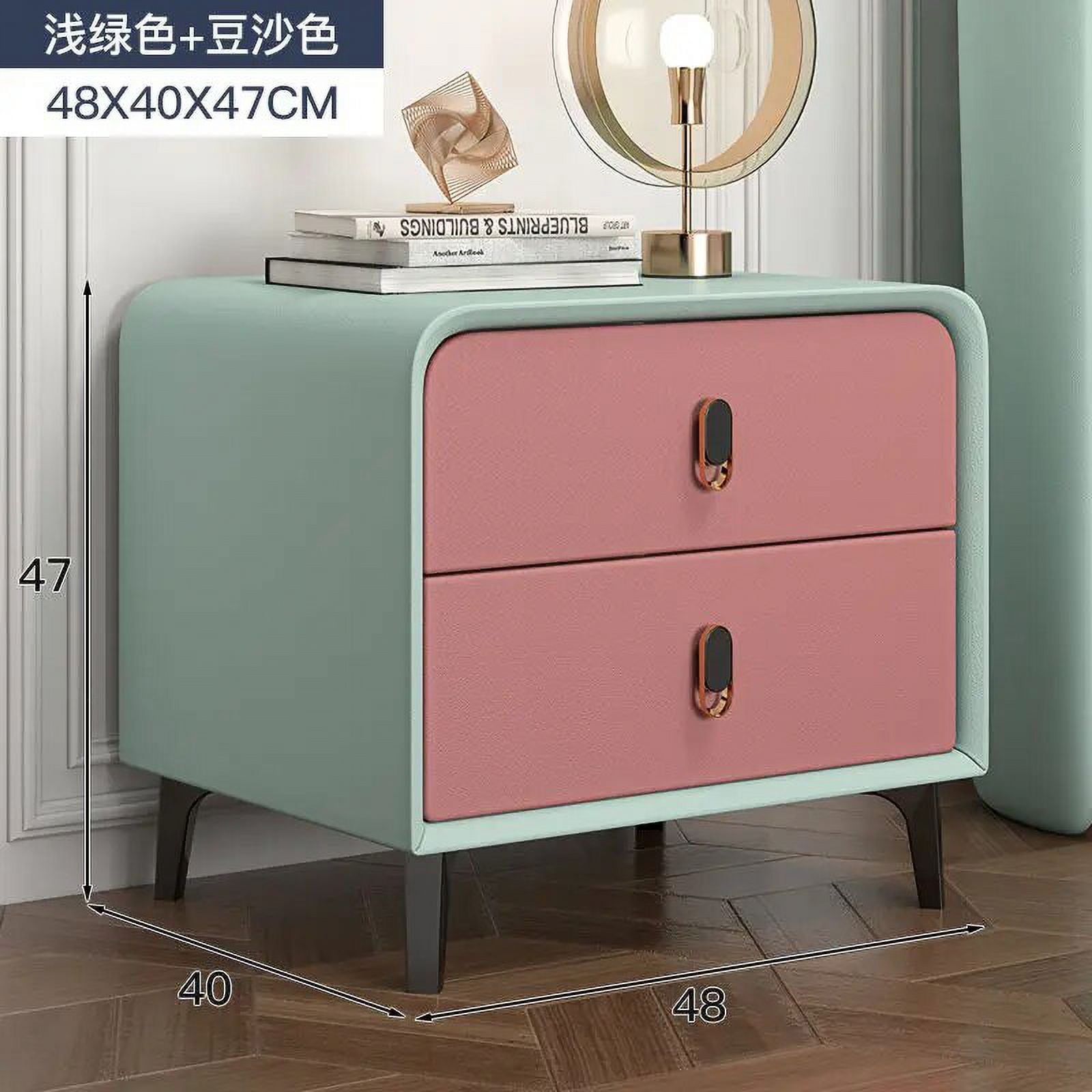 Dressers Bedside Table Solid Wood Veneer Bedroom Locker Simple And