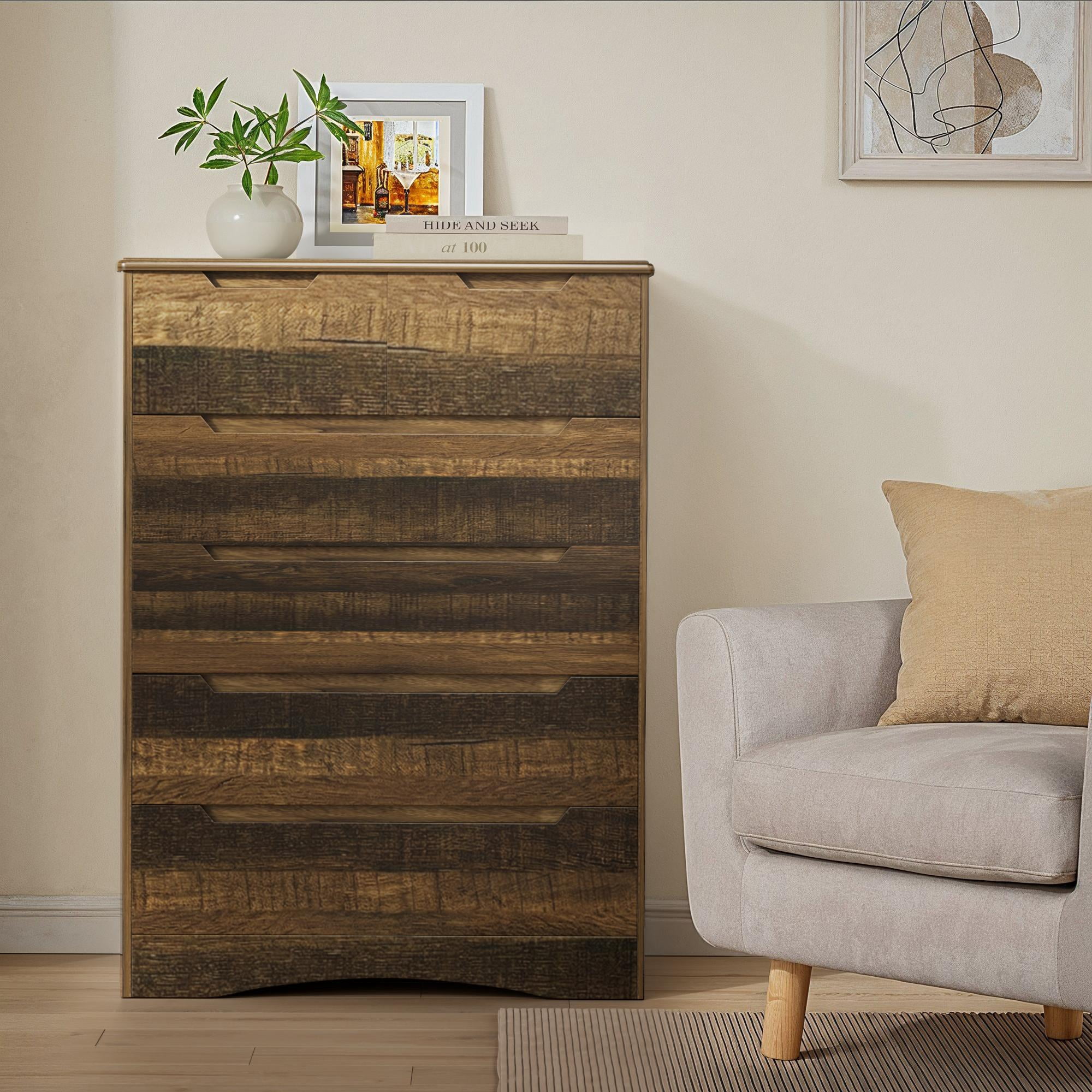 Lofka 6 Drawer Dressers in Dressers - Walmart.com Lofka 6 Drawer Dressers in Dressers - Walmart.com