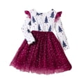 thumbnail image 1 of Dresses For Girls Fall Christmas Dress Girl's Essential Dresses,Size 6-7 Years, 1 of 4