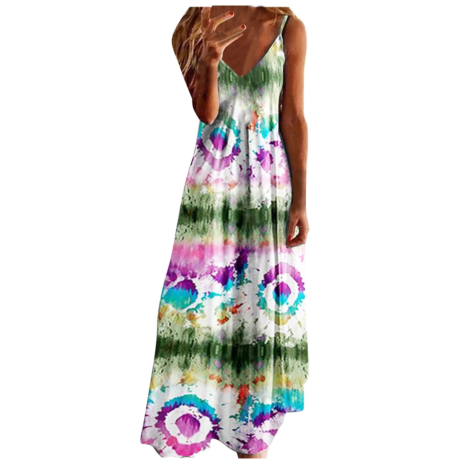 Dresses For Women 2024 Casual Plus Size Dresses Beach Vacation Boho