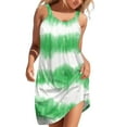 Dresses For Women Sleeveless Round Neck Casual Soft Summer Mini Dress