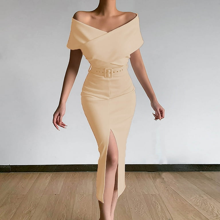 Bandage Solid Color Maxi Dresses Bandage Solid Color Maxi Dresses