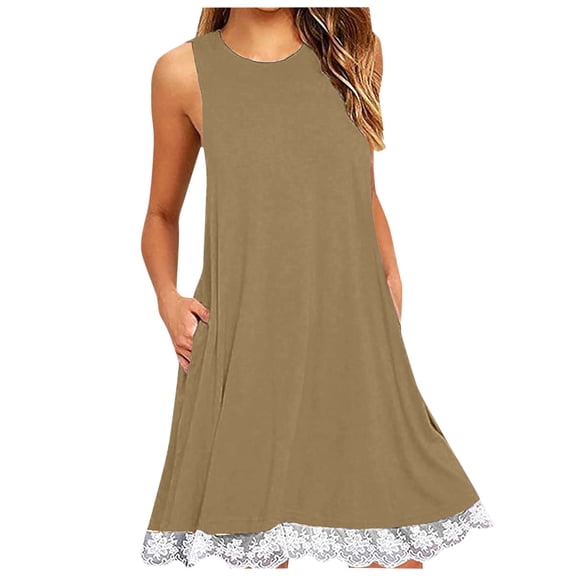 Dresses for Women 2025 Elegant Classy, Womens Dresses,Women's Oversized Casual Dress Comfortable Loose Fit Cuffless Elegant Daily Wear Trendy Flowy Soft Fabric