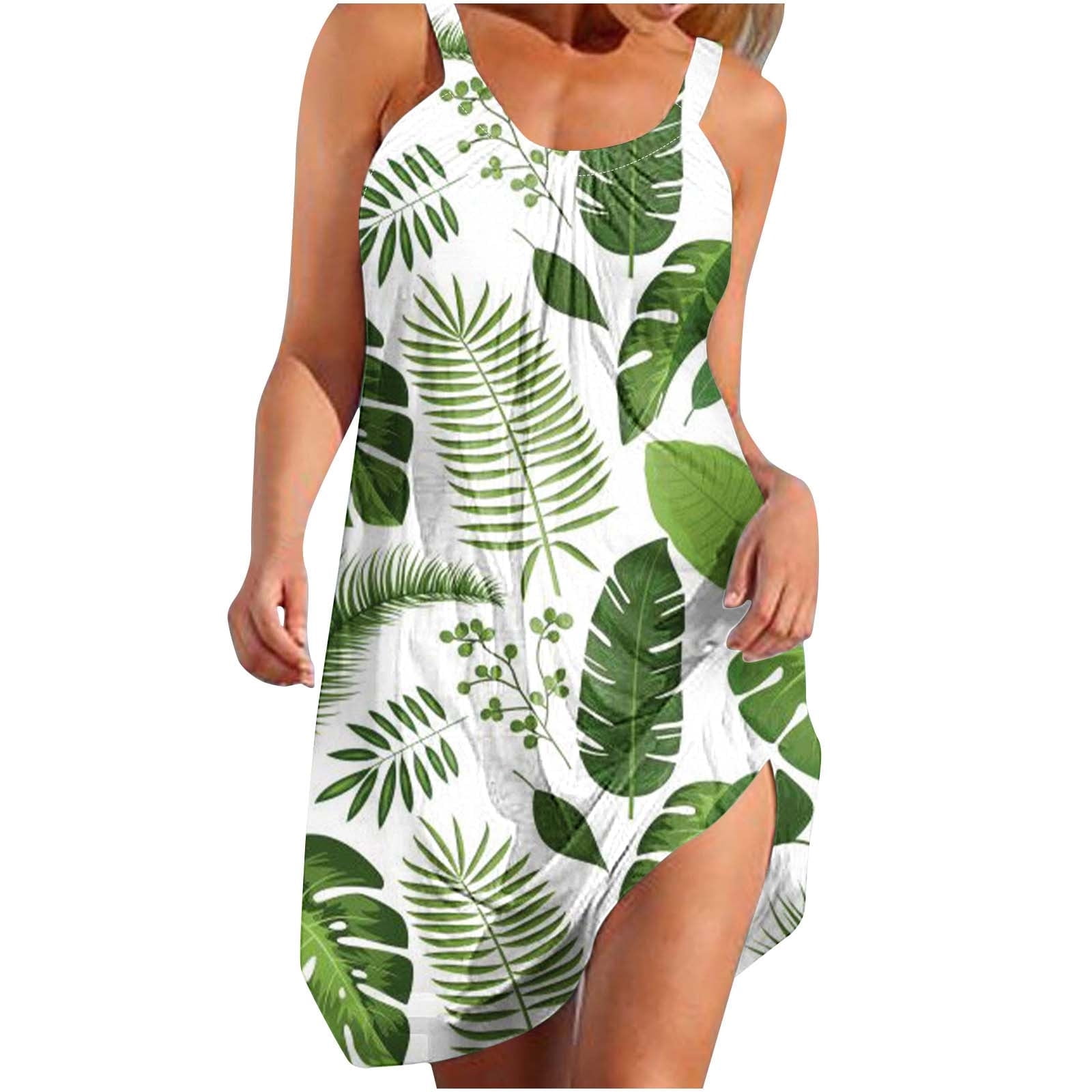 Dresses for Women 2025 Swing Dresses for Women Knee Length Summer ...