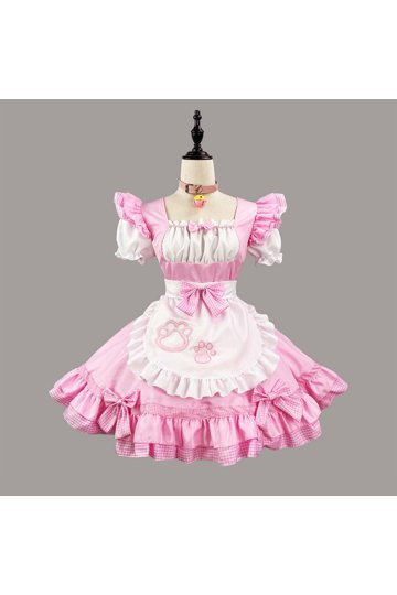 slim fit dress slacks Colonial Old Maid - Attached Pinafore Apron - Costume - Women main image 1