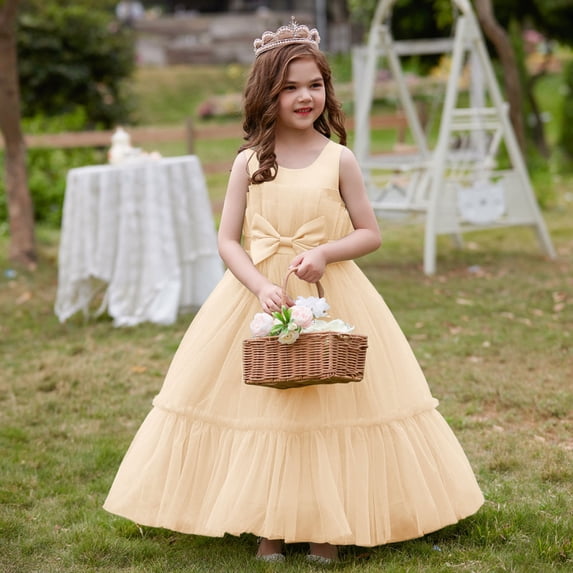 Dresses for Girls Cartoon Birthday Dress Teen Princess Dresses for Girls 13-16 Years