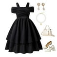 thumbnail image 1 of Holiday Dress Summer Birthday Dress Girls Tween Wedding Guest Dress 12 Years, 1 of 8