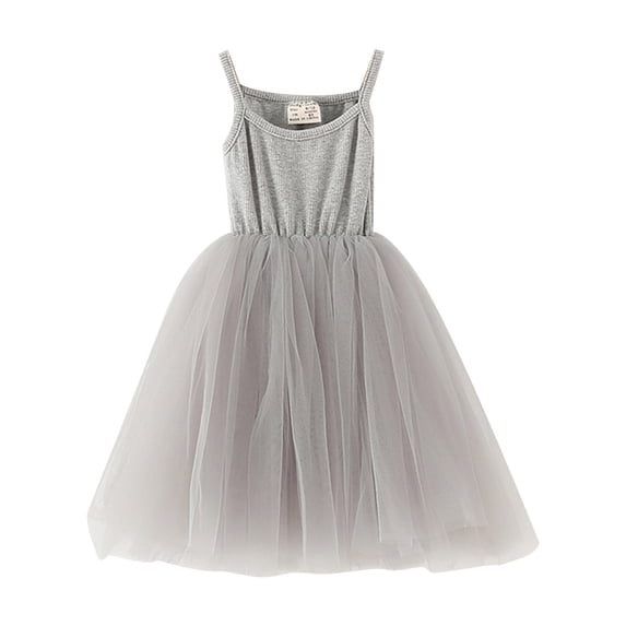 Dresses for Girls Dance Baby Tutu Toddler Cotton Tutu Infant Tulle Sleeveless Princess Dress Dress