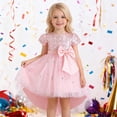 thumbnail image 1 of Dresses for Girls Floral Birthday Dress Kids Fancy Dress for Girls 7-8 Years, 1 of 8