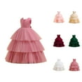 thumbnail image 1 of Dresses for Girls Girls Princess Dress Child Party Dress Girls Sleeveless Cake Fashion Sweet Dress Party Princess Dress Performance, 1 of 5
