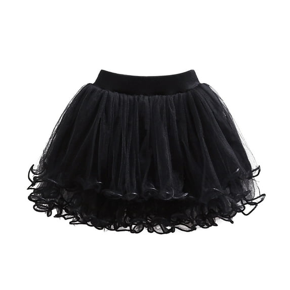 Dresses for Girls Spring Summer Solid Color Mesh Skirt Nailed Beads Children Skirt Tutu Base Princess Skirts Size 2 Y-3 Y