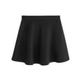 thumbnail image 1 of Dresses for Girls Toddler Baby Knitted Stretch Solid Color Black Half Skirt Party Princess Skirts Size 7 Y-8 Y, 1 of 5