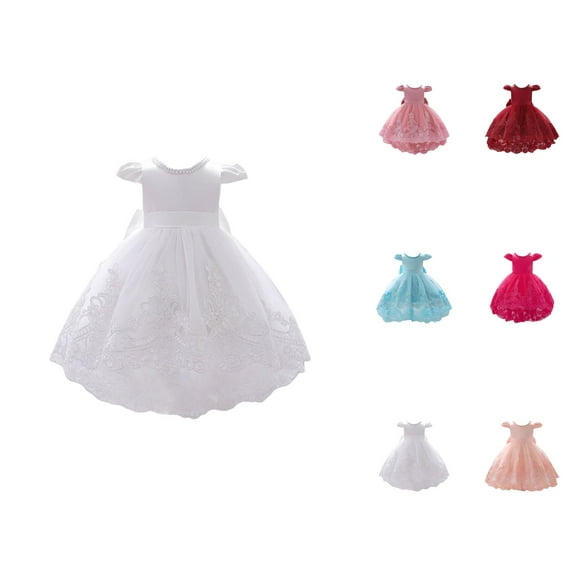 Dresses for Teen Girls Girls Princess Dress Children's Mesh Dress Dress Stylish Little Girl Princess Dress