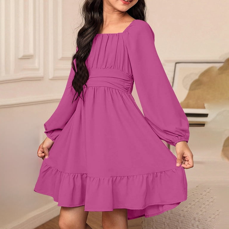 teenager pink birthday dress teenager pink dress Birthday Girl Pink Mini Party Dress