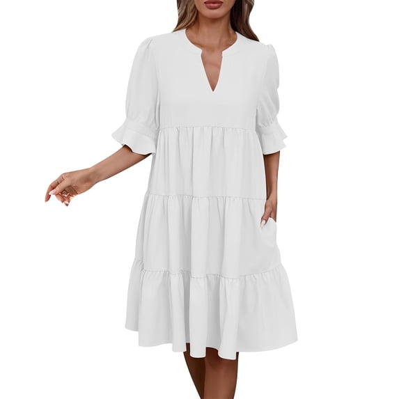 Dresses for Women 2026 Solid Color And Linen Sleeveless Large Dress