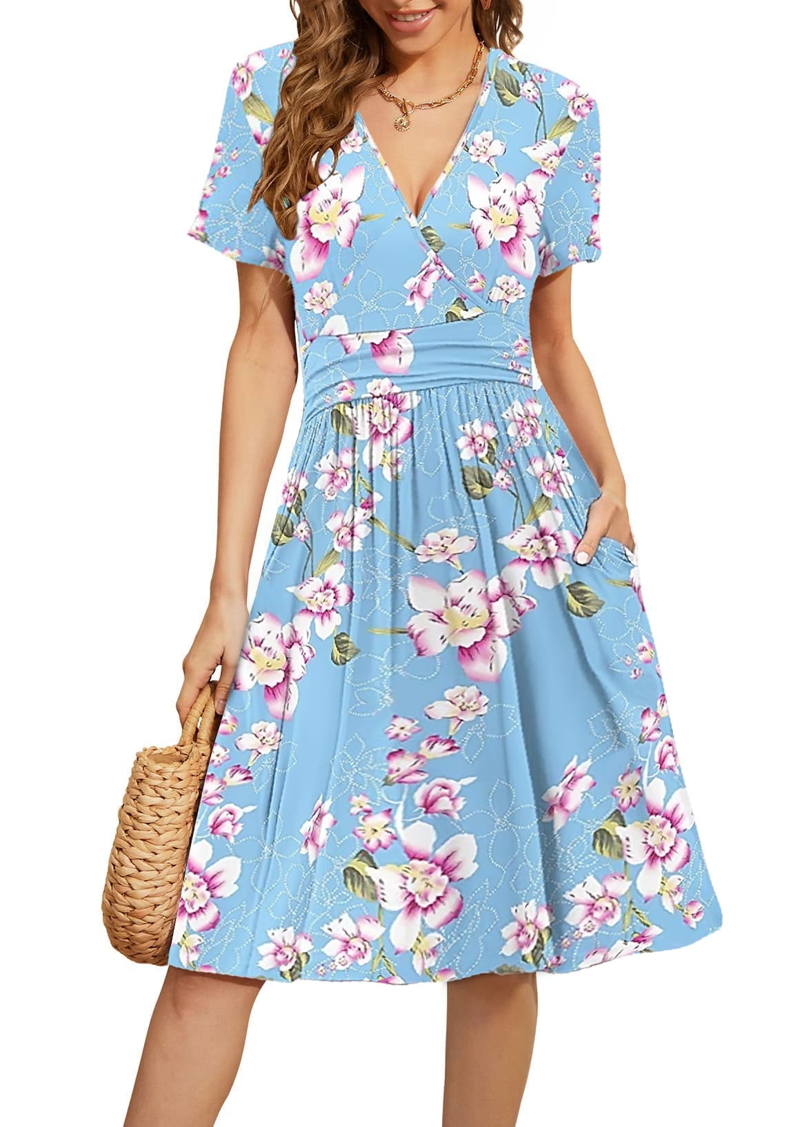 Dresses for Women Casual Dresses V-Neck Party Summer Philippines