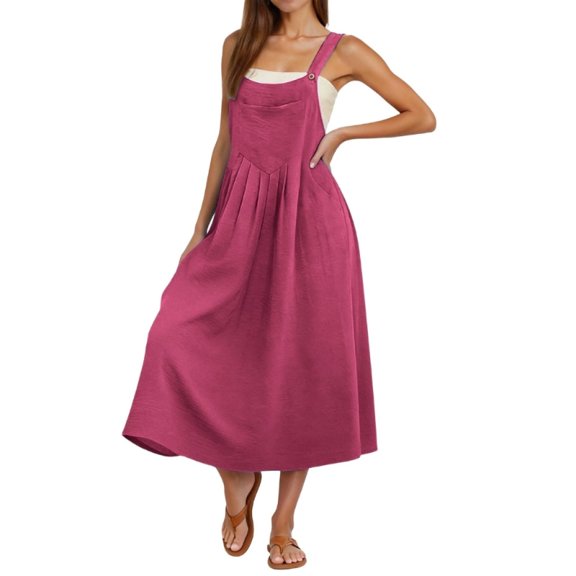 Dresses for Women Casual Sleeveless Sundresses Vacation Long Maxi Dress Hawaiian Beach Outfits