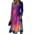 thumbnail image 1 of Dresses for Women Wrap a Line Maxi Dress Maxi Dress for Wedding Guest, Graduation, Party, 1 of 4