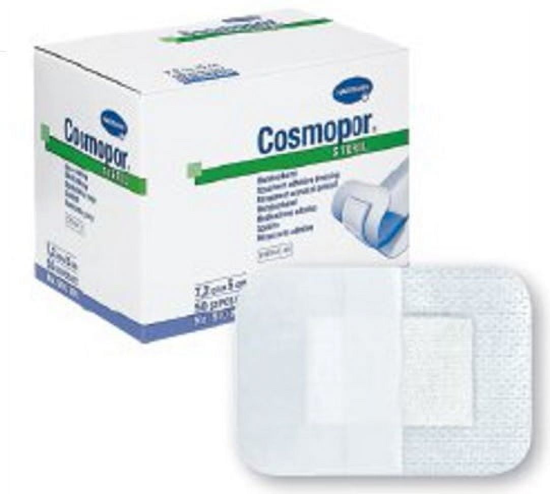Cosmo 4"X4" Sterile Nonwoven Adhesive Dressing, Safe for Children's ...