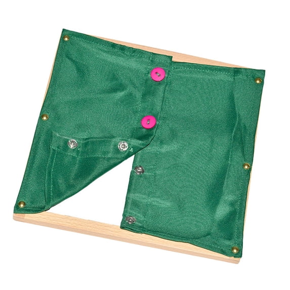 Dressing Frame Learn to Dress Basic Life Skills Wooden Snap Fastener for Preschool Early Education