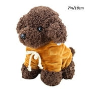 Dressing Poodle Plush Toys for Kids, Stuffed Soft Puppy Adorable Gifts