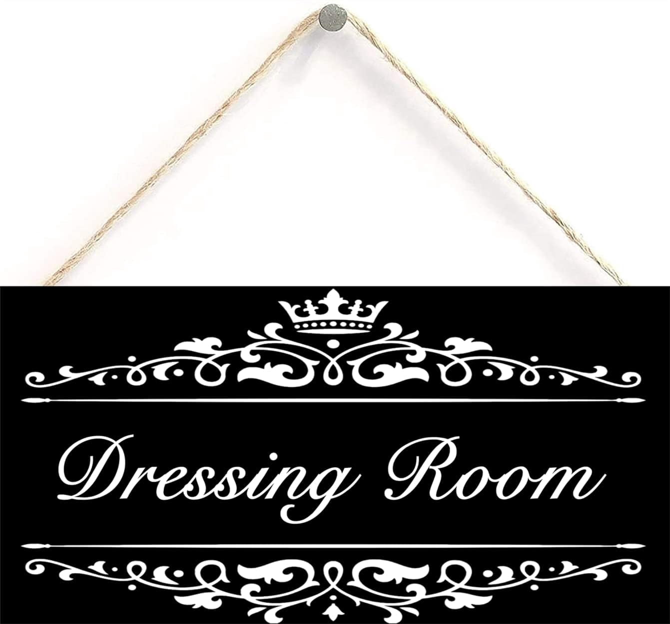 Dressing Rooom Sign Dressing Room - Door Sign Decorative Wood Sign Home Decor,Wall Art,12 x ...