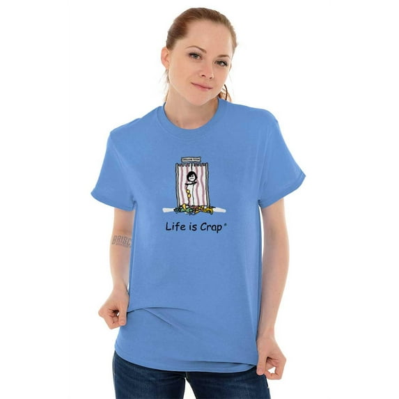 Dressing Room Shopping Relatable Women's Graphic T Shirt Tees Brisco Brands S